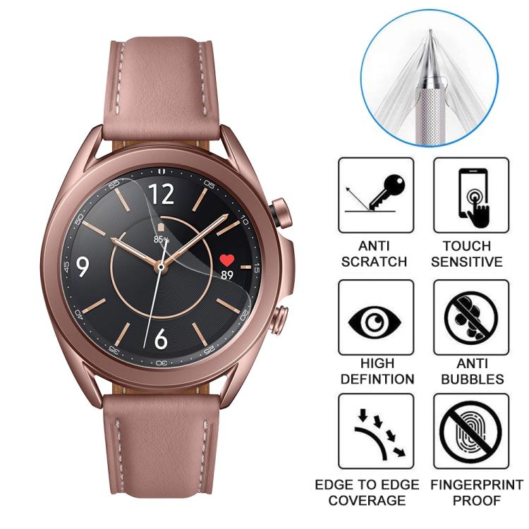 For Samsung Galaxy Watch3 41mm 5pcs xDfind Soft Hydrogel Film Full Cover Front Protector