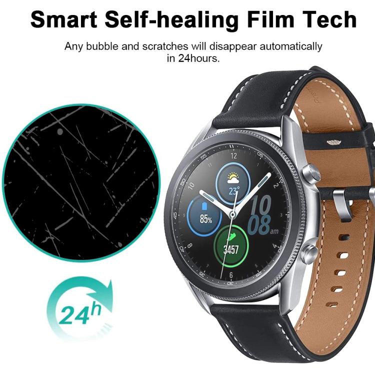 For Samsung Galaxy Watch3 45mm 5pcs xDfind Soft Hydrogel Film Full Cover Front Protector