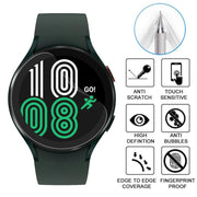For Samsung Galaxy Watch4 44mm 5pcs xDfind Soft Hydrogel Film Full Cover Front Protector
