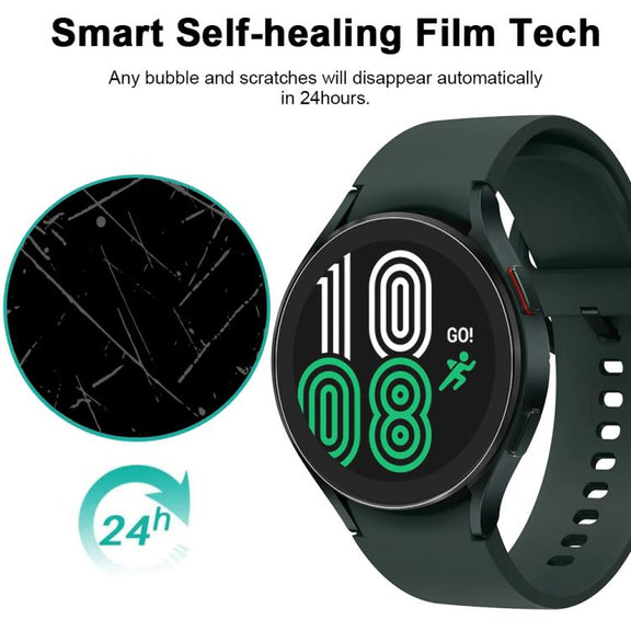 For Samsung Galaxy Watch4 44mm 5pcs xDfind Soft Hydrogel Film Full Cover Front Protector