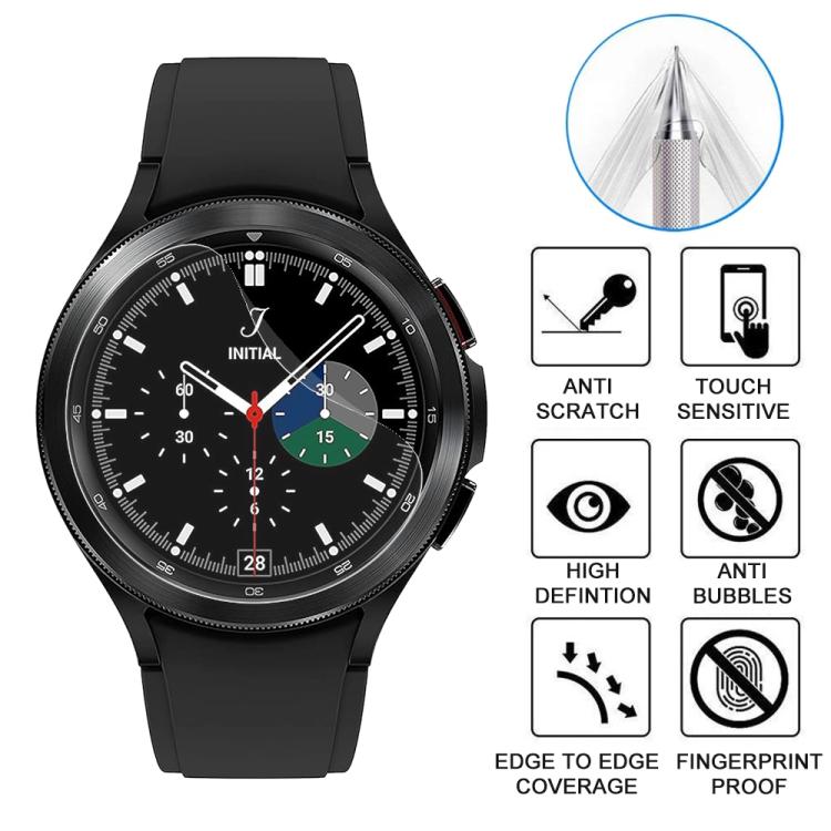 For Samsung Galaxy Watch4 Classic 46mm 5pcs xDfind Soft Hydrogel Film Full Cover Front Protector