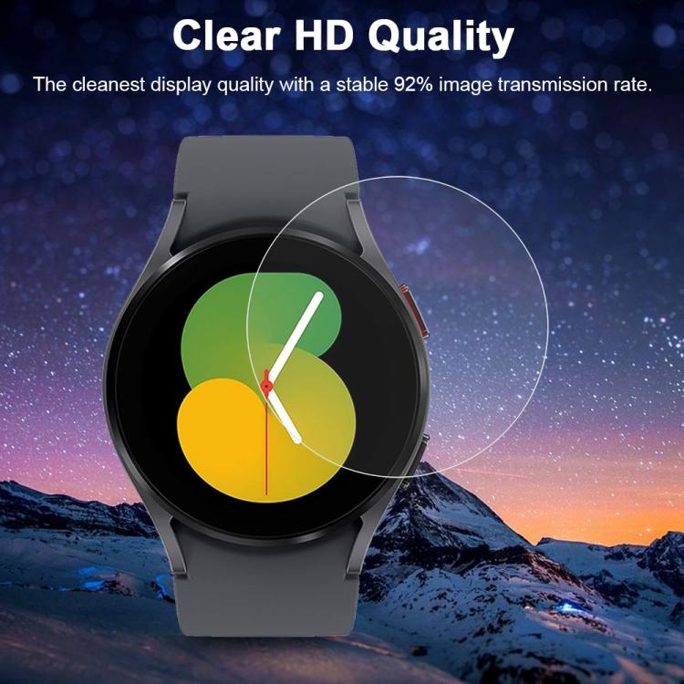 For Samsung Galaxy Watch5 40mm 5pcs xDfind Soft Hydrogel Film Full Cover Front Protector