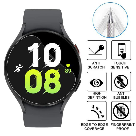 For Samsung Galaxy Watch5 44mm 5pcs xDfind Soft Hydrogel Film Full Cover Front Protector