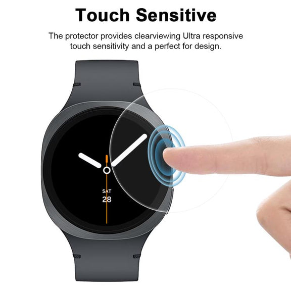 For Samsung Galaxy Watch8 40mm 5pcs xDfind Soft Hydrogel Film Full Cover Front Protector