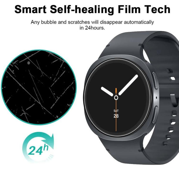 For Samsung Galaxy Watch8 44mm 5pcs xDfind Soft Hydrogel Film Full Cover Front Protector
