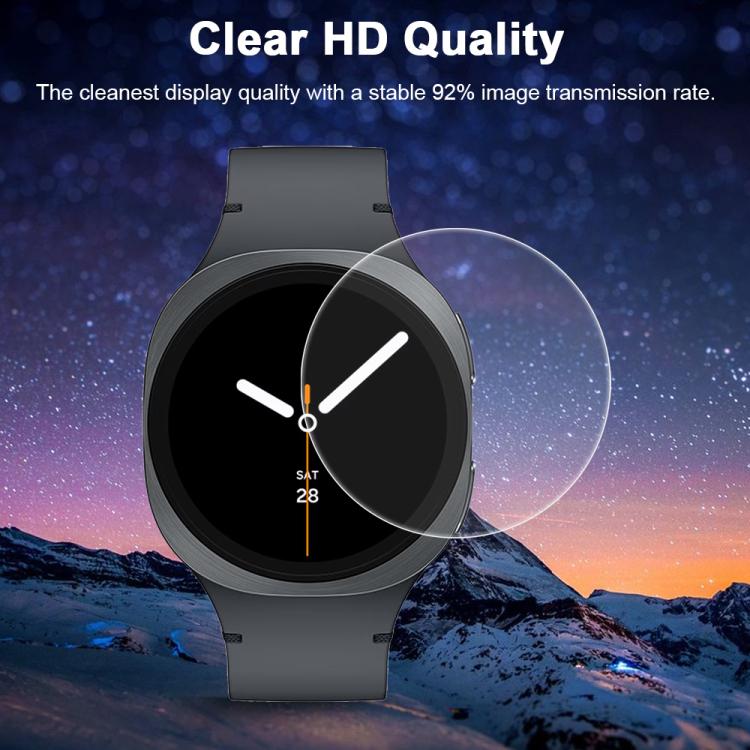 For Samsung Galaxy Watch8 44mm 5pcs xDfind Soft Hydrogel Film Full Cover Front Protector