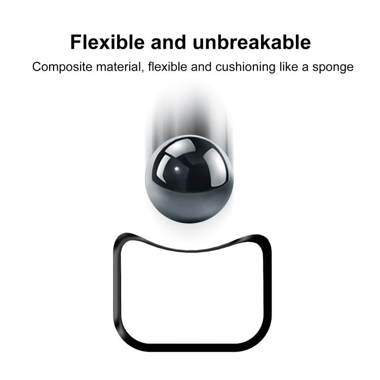 For Apple Watch Series 10 46mm 2pcs xDfind Curved 3D Composite Material Soft Film Screen Protector