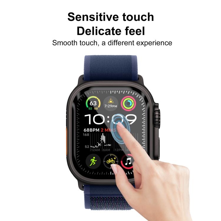 For Apple Watch Ultra 2 49mm / Ultra 49mm 2pcs xDfind Curved 3D Composite Material Soft Film Screen Protector