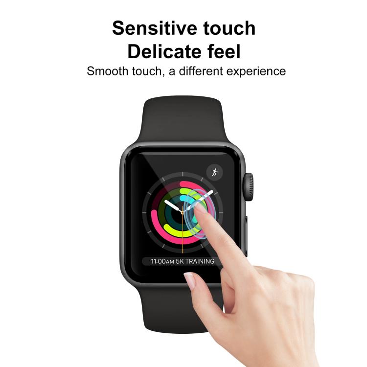 For Apple Watch Series 3&2&1 38mm 2pcs xDfind Curved 3D Composite Material Soft Film Screen Protector