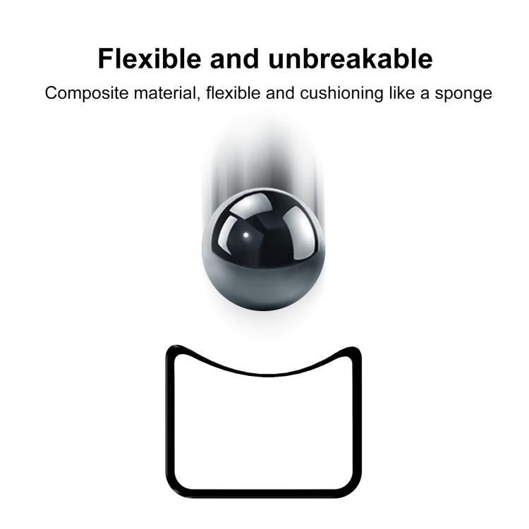 For Apple Watch Series 3&2&1 42mm 2pcs xDfind Curved 3D Composite Material Soft Film Screen Protector