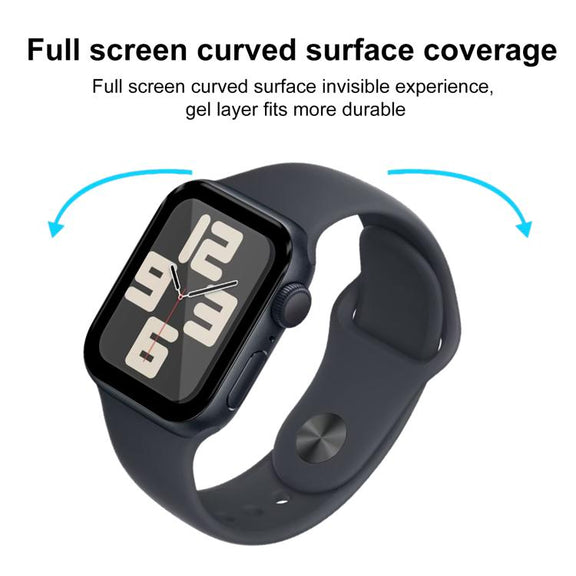 For Apple Watch Series 6&SE&5&4 40mm 2pcs xDfind Curved 3D Composite Material Soft Film Screen Protector