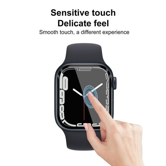 For Apple Watch Series 9 / 8 / 7 45mm 2pcs xDfind Curved 3D Composite Material Soft Film Screen Protector