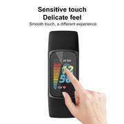 For Fitbit Charge 5 2pcs xDfind Curved 3D Composite Material Soft Film Screen Protector