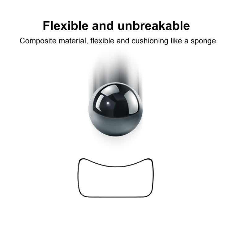 For Fitbit Charge 6 2pcs xDfind Curved 3D Composite Material Soft Film Screen Protector
