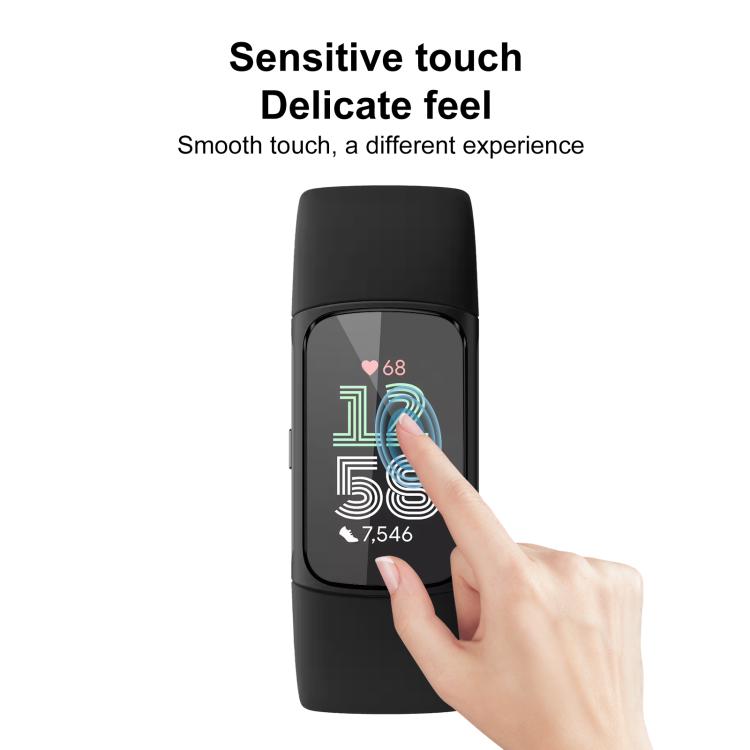 For Fitbit Charge 6 2pcs xDfind Curved 3D Composite Material Soft Film Screen Protector
