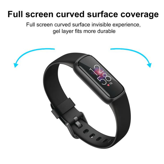 For Fitbit Luxe 2pcs xDfind Curved 3D Composite Material Soft Film Screen Protector