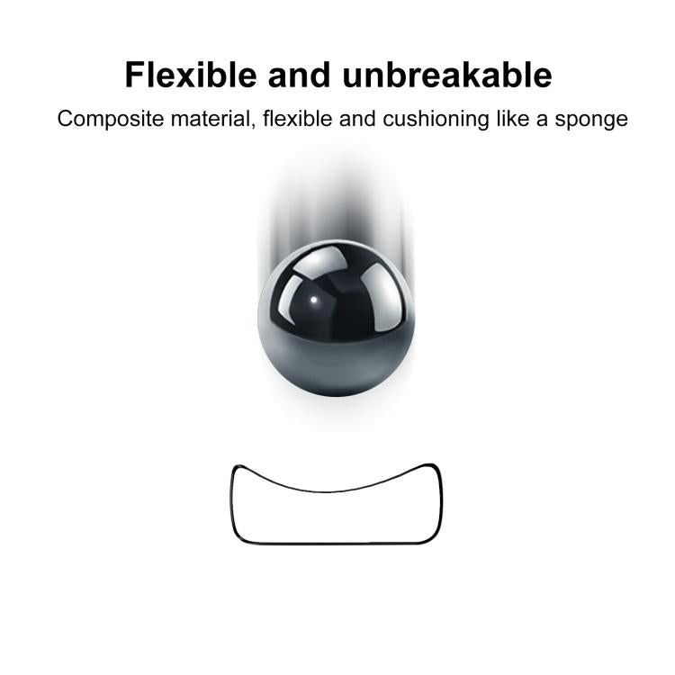 For Fitbit Luxe 2pcs xDfind Curved 3D Composite Material Soft Film Screen Protector