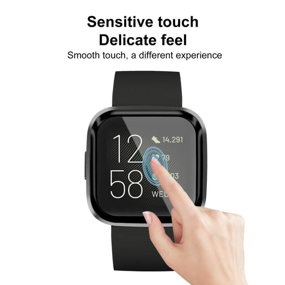 For Fitbit Versa 2 2pcs xDfind Curved 3D Composite Material Soft Film Screen Protector