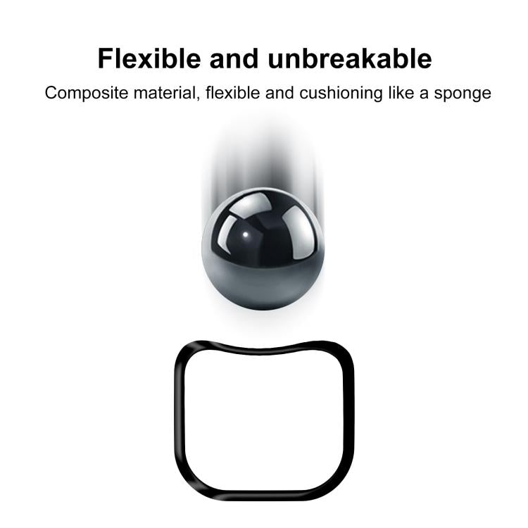 For Fitbit Versa 3 2pcs xDfind Curved 3D Composite Material Soft Film Screen Protector