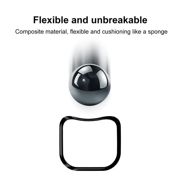 For Fitbit Versa 3 2pcs xDfind Curved 3D Composite Material Soft Film Screen Protector