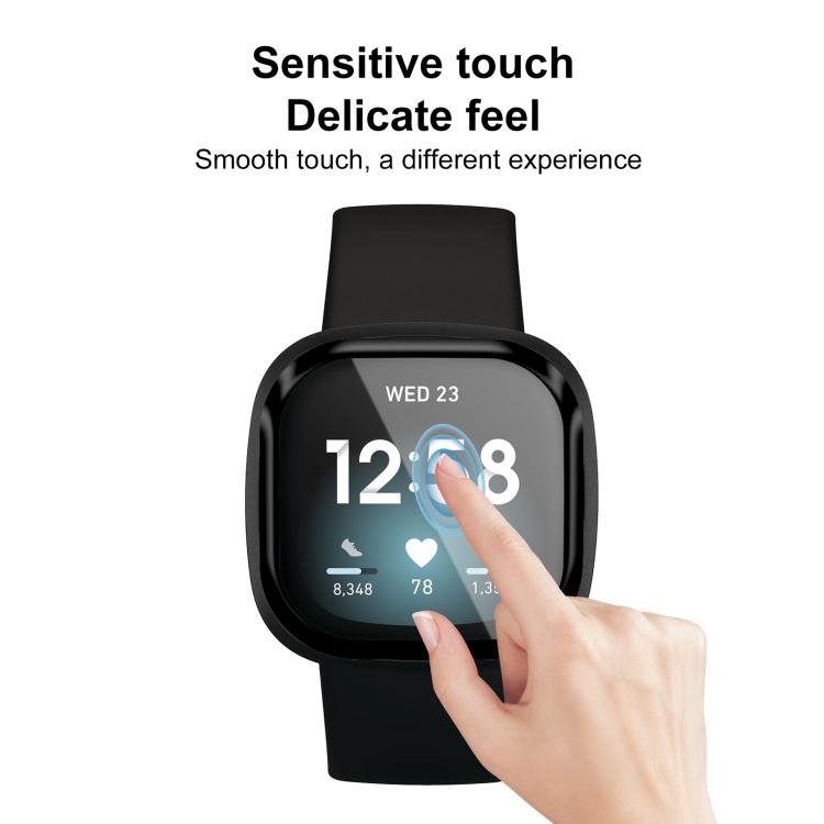 For Fitbit Versa 3 2pcs xDfind Curved 3D Composite Material Soft Film Screen Protector