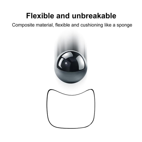 For Fitbit Versa 4 2pcs xDfind Curved 3D Composite Material Soft Film Screen Protector