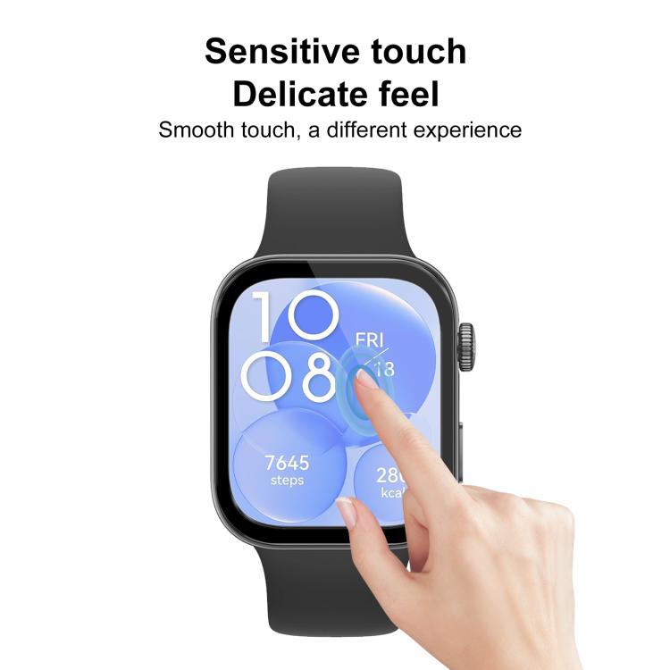 For Huawei Watch Fit 3 2pcs xDfind Curved 3D Composite Material Soft Film Screen Protector