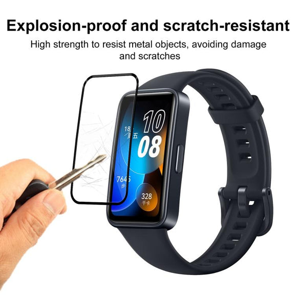 For Huawei Band 8 2pcs xDfind Curved 3D Composite Material Soft Film Screen Protector