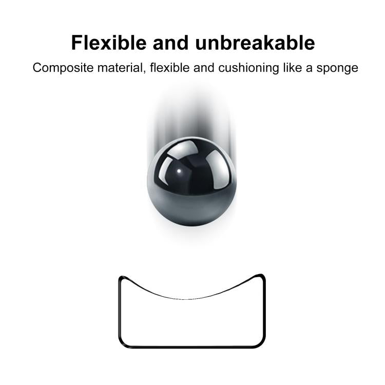 For Huawei Band 9 2pcs xDfind Curved 3D Composite Material Soft Film Screen Protector