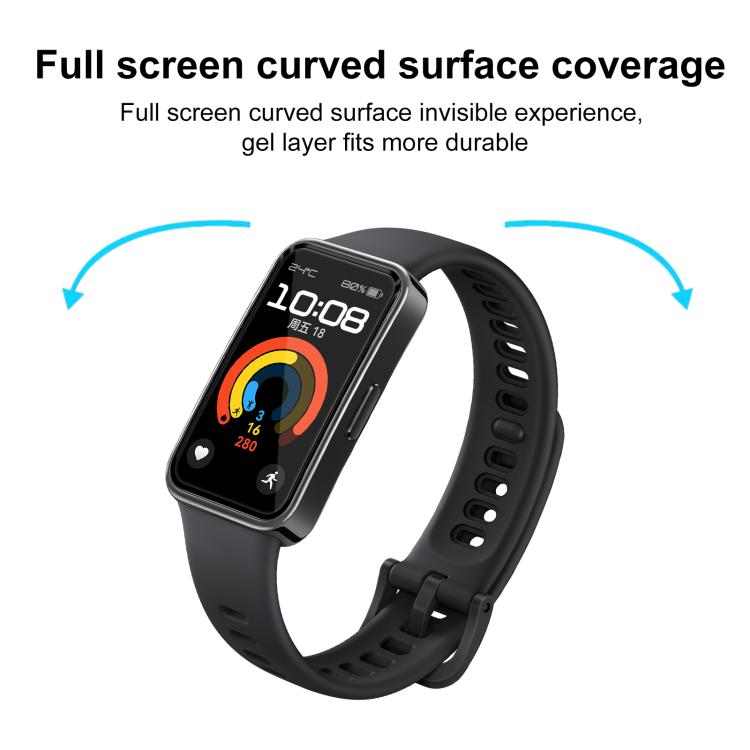 For Huawei Band 9 NFC 2pcs xDfind Curved 3D Composite Material Soft Film Screen Protector