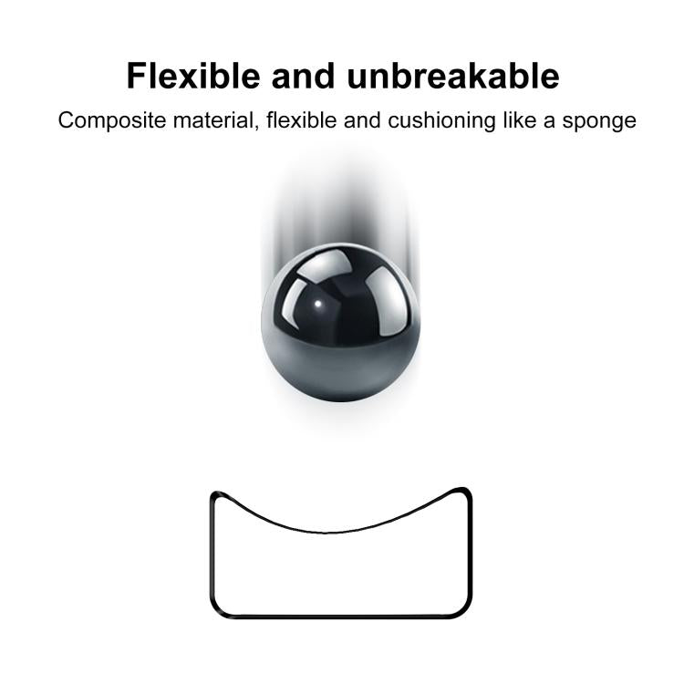 For Huawei Band 10 2pcs xDfind Curved 3D Composite Material Soft Film Screen Protector