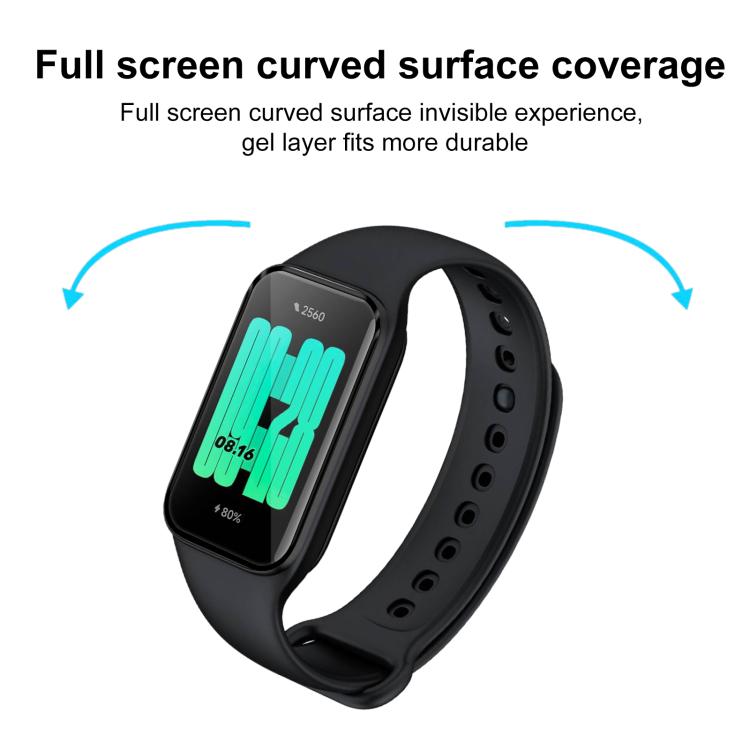 For Xiaomi Redmi Band 2 2pcs xDfind Curved 3D Composite Material Soft Film Screen Protector