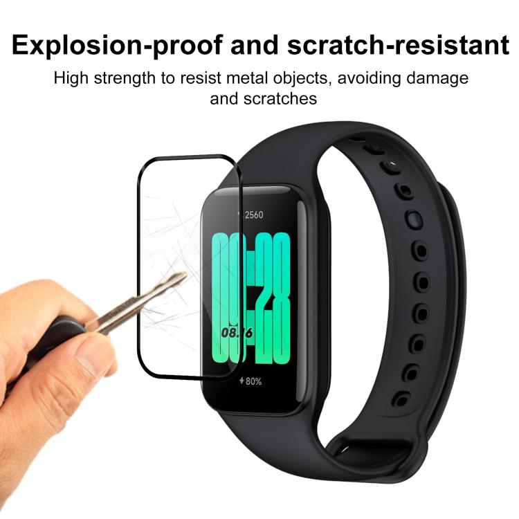 For Xiaomi Redmi Band 2 2pcs xDfind Curved 3D Composite Material Soft Film Screen Protector