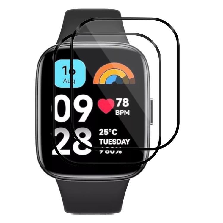 For Xiaomi Redmi Watch 3 Active 2pcs xDfind Curved 3D Composite Material Soft Film Screen Protector