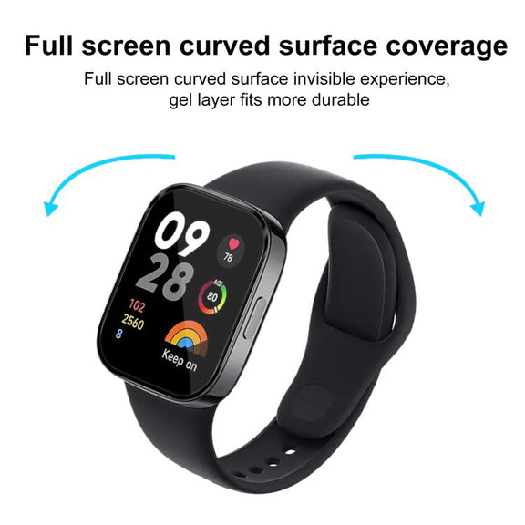 For Xiaomi Redmi Watch 3 Active 2pcs xDfind Curved 3D Composite Material Soft Film Screen Protector