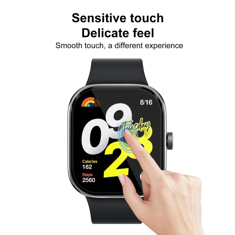 For Xiaomi Redmi Watch 4 2pcs xDfind Curved 3D Composite Material Soft Film Screen Protector