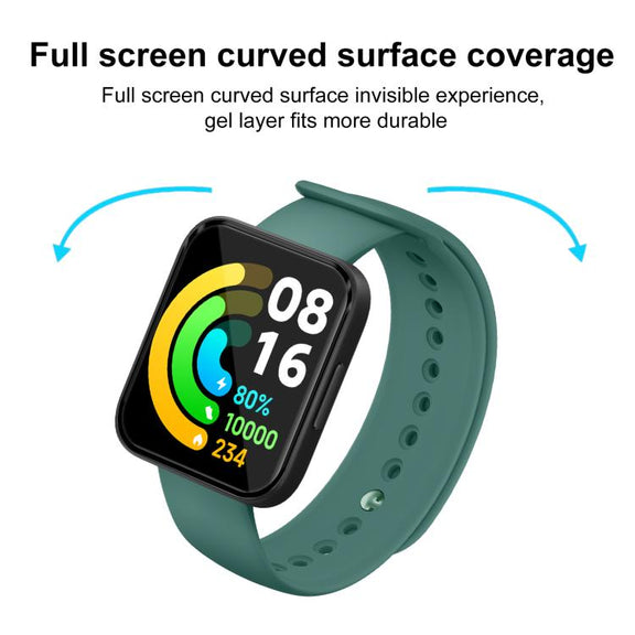 For Xiaomi Poco Watch 2pcs xDfind Curved 3D Composite Material Soft Film Screen Protector