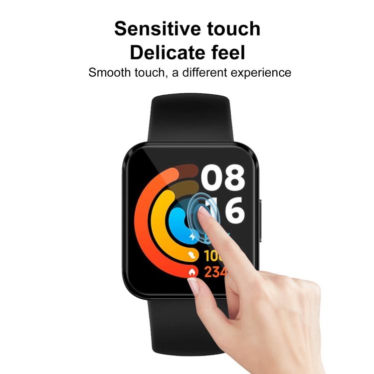 For Xiaomi Poco Watch 2pcs xDfind Curved 3D Composite Material Soft Film Screen Protector