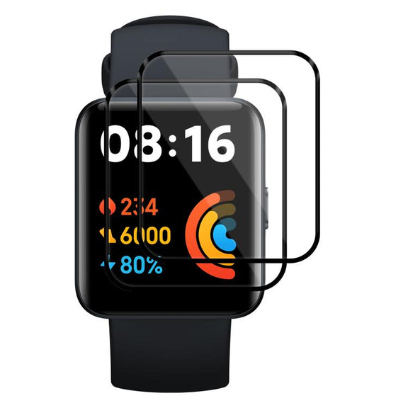 For Xiaomi Redmi Watch 2 Lite 2pcs xDfind Curved 3D Composite Material Soft Film Screen Protector
