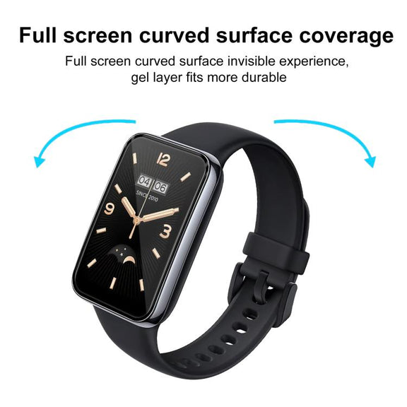For Xiaomi Mi Band 7 Pro 2pcs xDfind Curved 3D Composite Material Soft Film Screen Protector