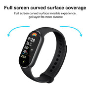 For Xiaomi Smart Band 9 2pcs xDfind Curved 3D Composite Material Soft Film Screen Protector