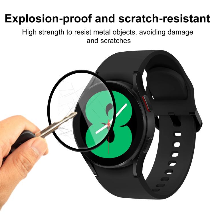 For Samsung Galaxy Watch4 40mm 2pcs xDfind Curved 3D Composite Material Soft Film Screen Protector
