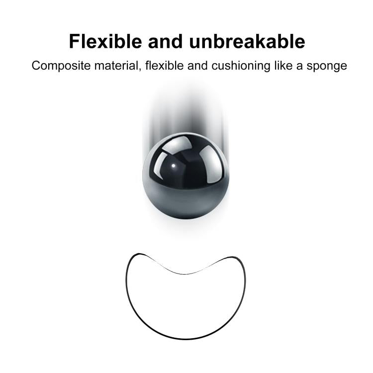 For Samsung Galaxy Watch4 Classic 42mm 2pcs xDfind Curved 3D Composite Material Soft Film Screen Protector