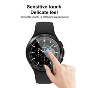 For Samsung Galaxy Watch4 Classic 42mm 2pcs xDfind Curved 3D Composite Material Soft Film Screen Protector