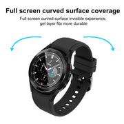 For Samsung Galaxy Watch4 Classic 46mm 2pcs xDfind Curved 3D Composite Material Soft Film Screen Protector