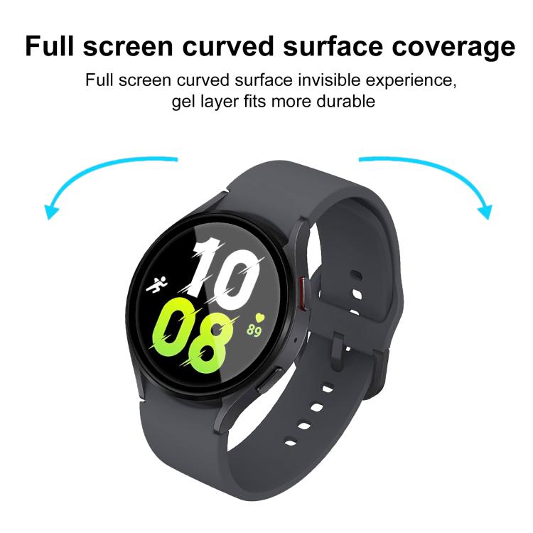 For Samsung Galaxy Watch5 44mm 2pcs xDfind Curved 3D Composite Material Soft Film Screen Protector