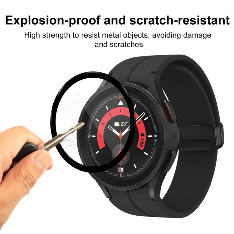 For Samsung Galaxy Watch5 Pro 45mm 2pcs xDfind Curved 3D Composite Material Soft Film Screen Protector