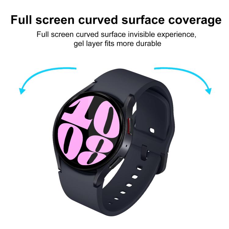 For Samsung Galaxy Watch6 40mm 2pcs xDfind Curved 3D Composite Material Soft Film Screen Protector