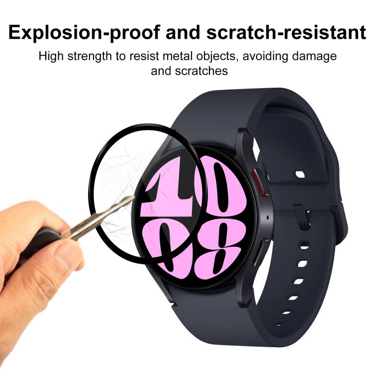 For Samsung Galaxy Watch6 40mm 2pcs xDfind Curved 3D Composite Material Soft Film Screen Protector