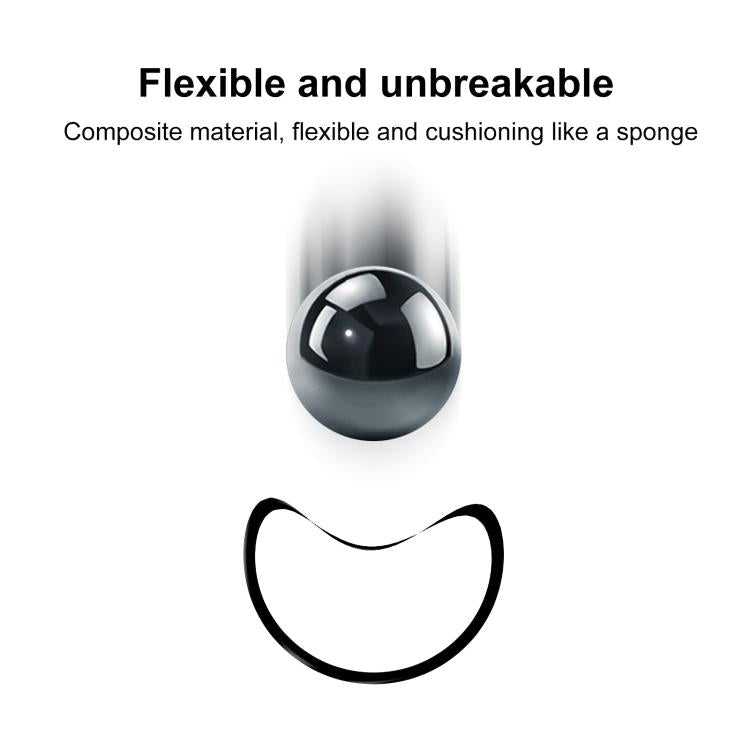 For Samsung Galaxy Watch7 40mm 2pcs xDfind Curved 3D Composite Material Soft Film Screen Protector